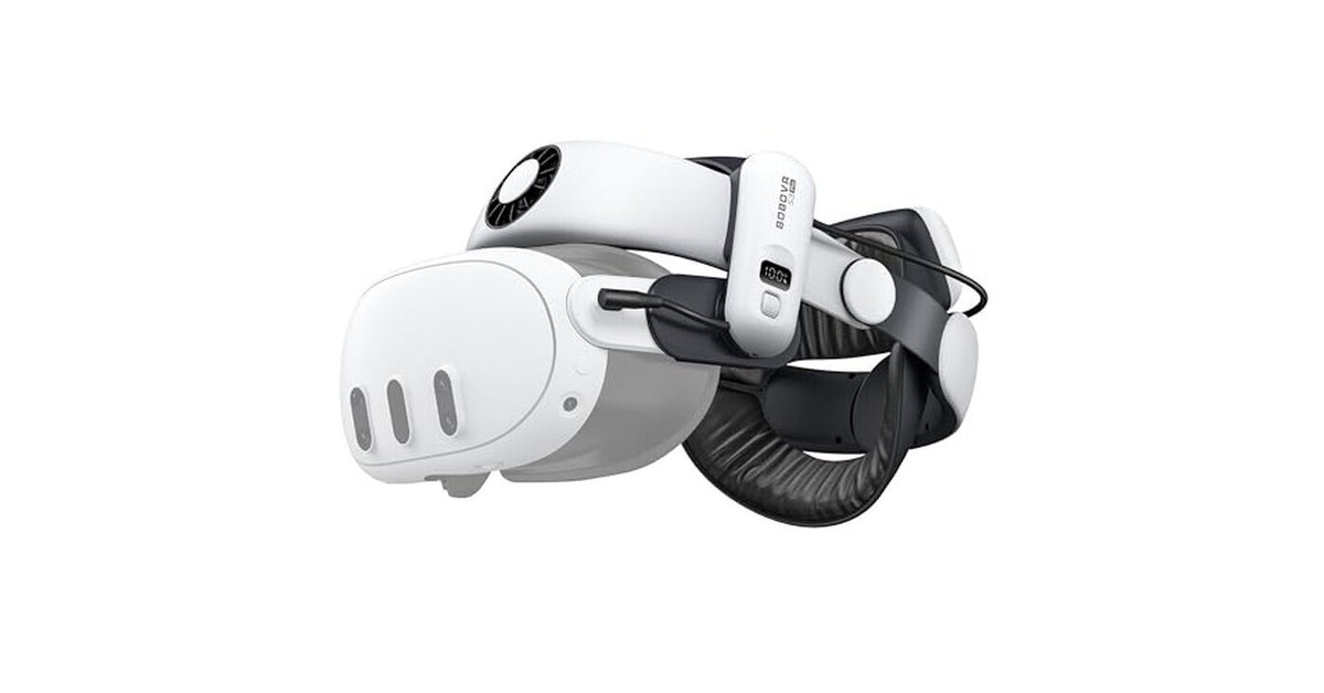 BOBOVR S3 Proバッテリーストラップアクセサリー、ヘッド