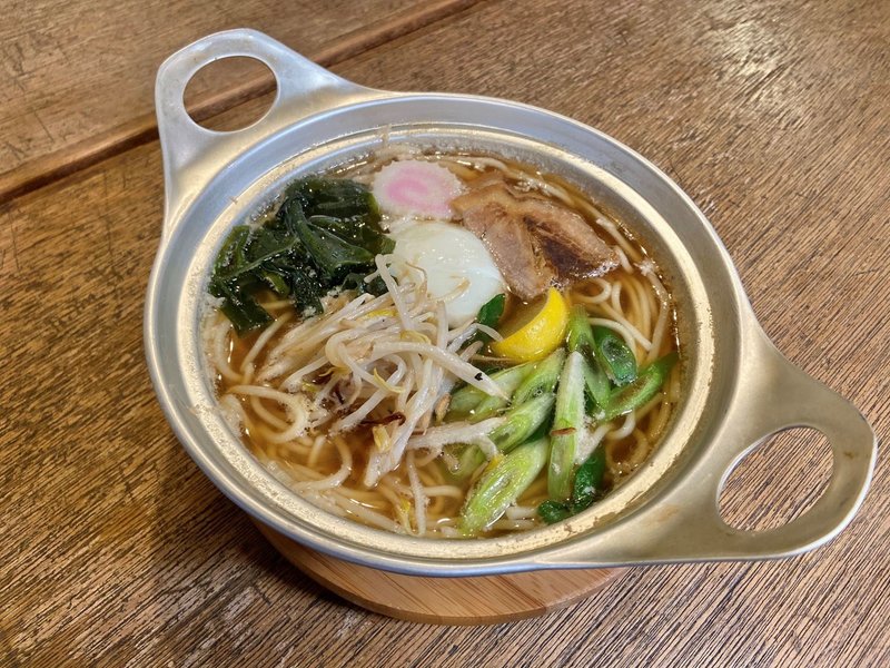 鍋焼きラーメン