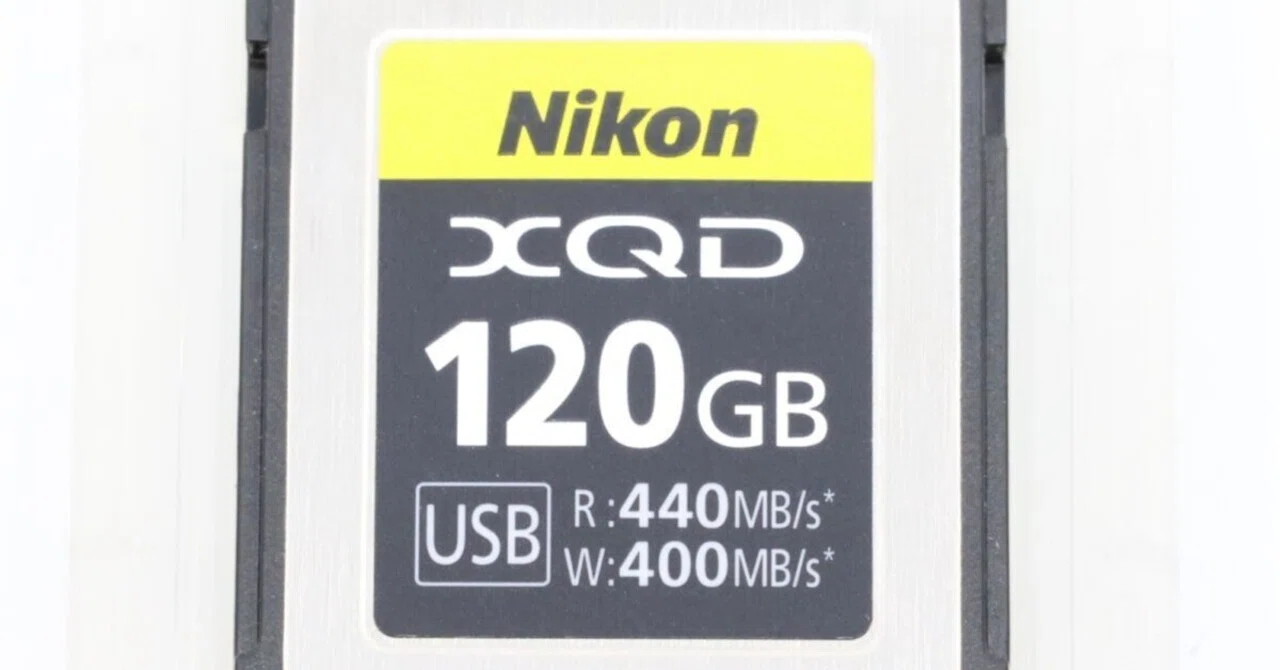ニコン Nikon XQDメモリーカード120GB MC-XQ120G ニコン Nikon XQDメモリーカード120GB MC-XQ120G