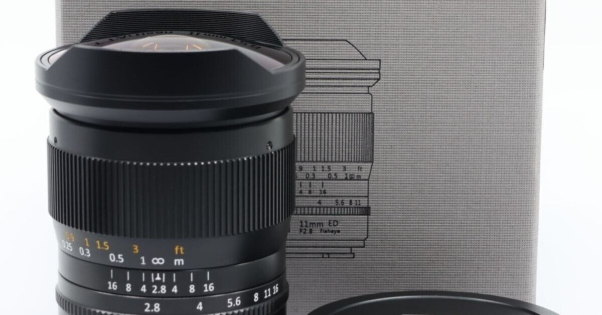 2025/08/27入荷｜銘匠光学 TTArtisan 11mm F2.8 Fisheye ED E