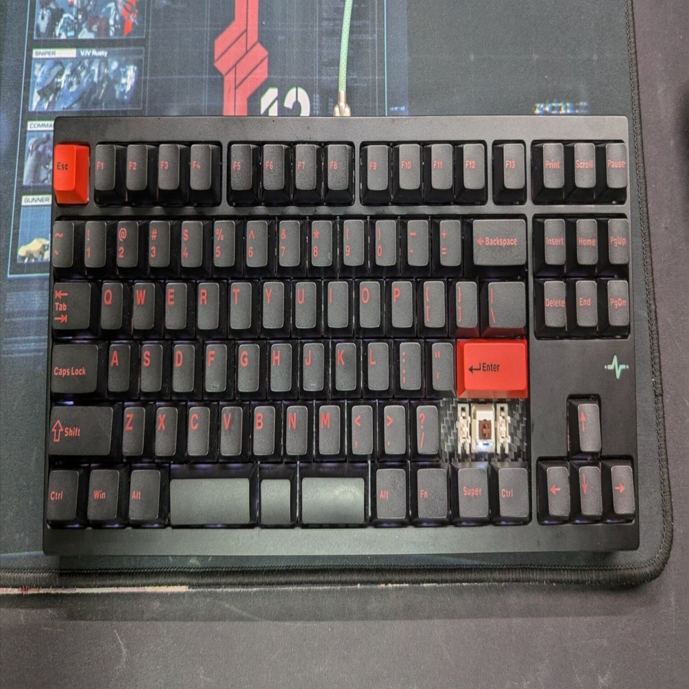 Crush80 + split space&ANSI enter｜ふじえだ