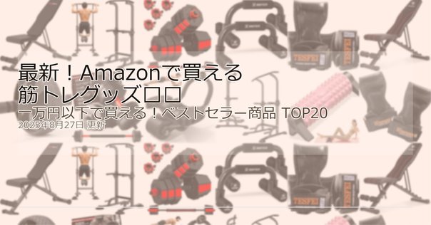 2年間VR筋トレして、買ってよかった筋トレグッズ3選｜ずんだもちな