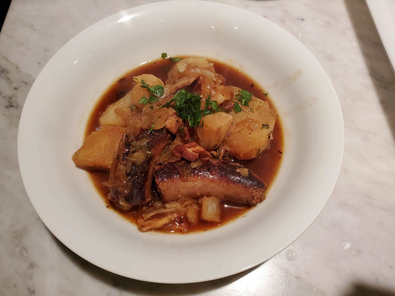 アイルランド風の肉じゃが Dublin Coddle とりんち Trinitynyc Note