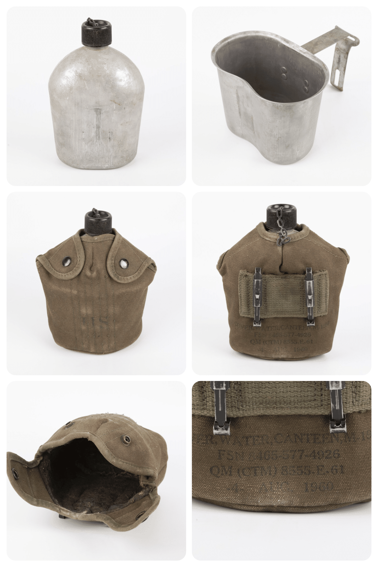 米軍ベトナム戦争⁄激レア⁄ビニロン製⁄キャンティーンカバー⁄実物