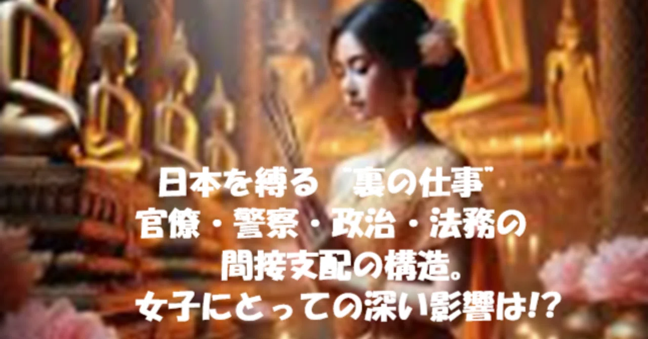 The 'Shadow Work' Binding Japan: The Structure of Indirect Control by ...
