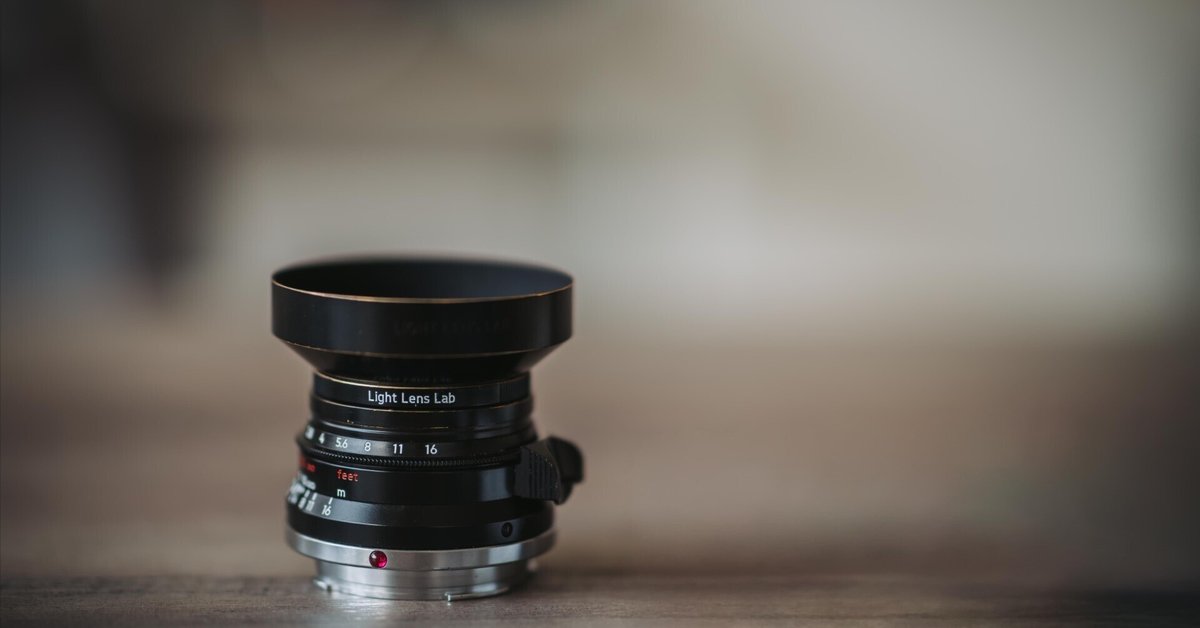 周八枚 35mm f2 ブラックペイント light lens lab Light Lens Lab】周八枚・ヴィンテージブラック 発売！ | THE