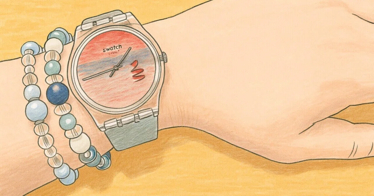 Swatchで出会った、ターナーの緋色の夕日｜つきるな/Clair de Lune