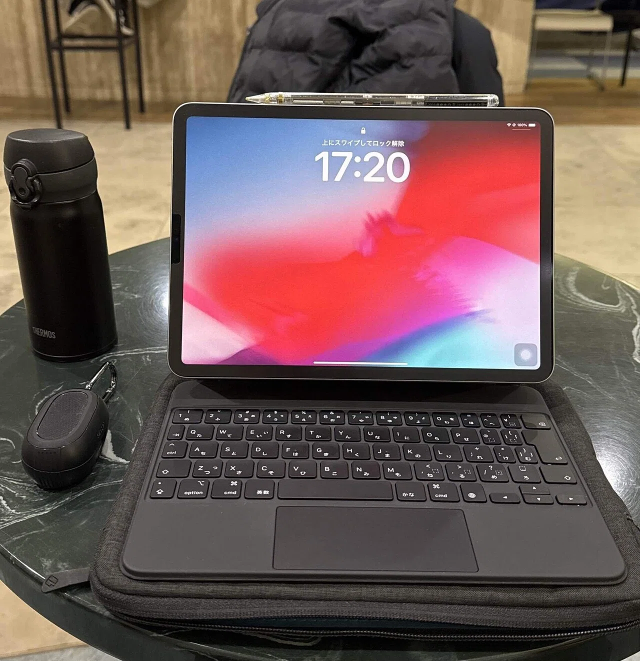 M2 iPadPro 11インチバッテリー100%Magic Keyboard付 iPad Pro Air 11 