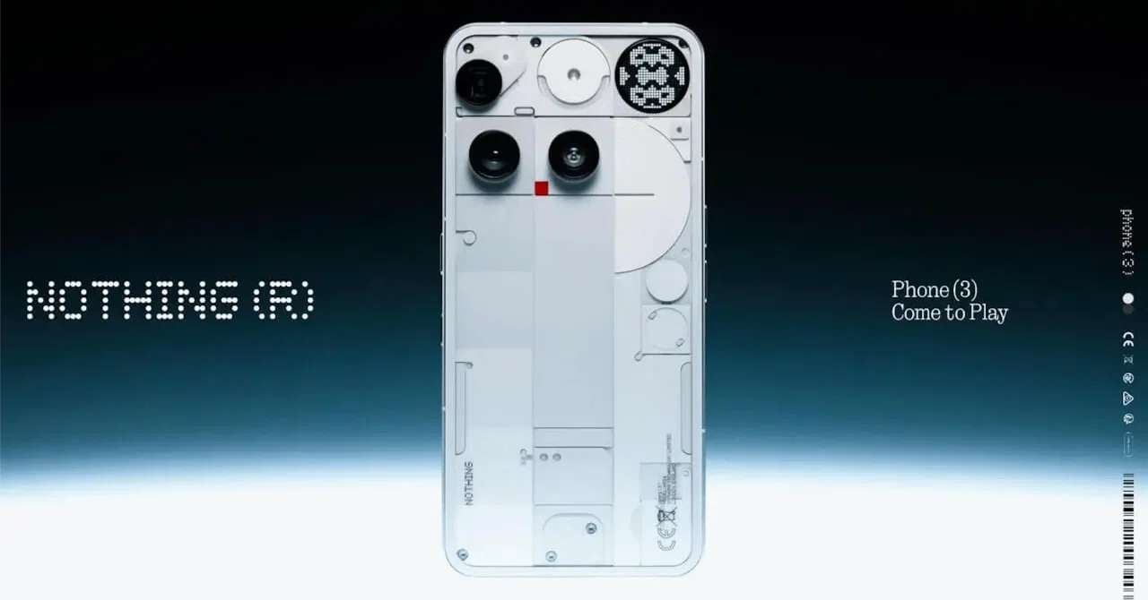 eSIM/おサイフケータイ対応！国内版「Nothing Phone (3)」発売