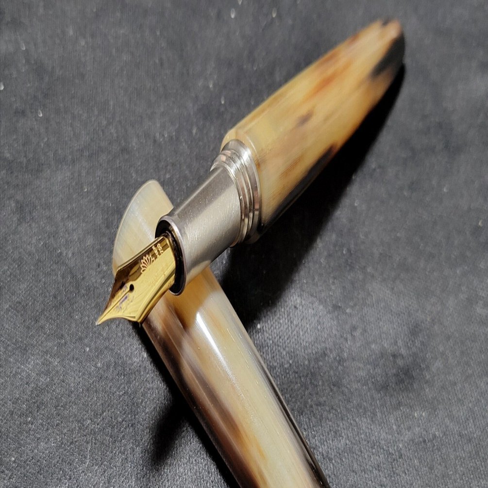 萬佳(ワンチャー) 角万年筆を約1ヶ月使ってみた！｜Say