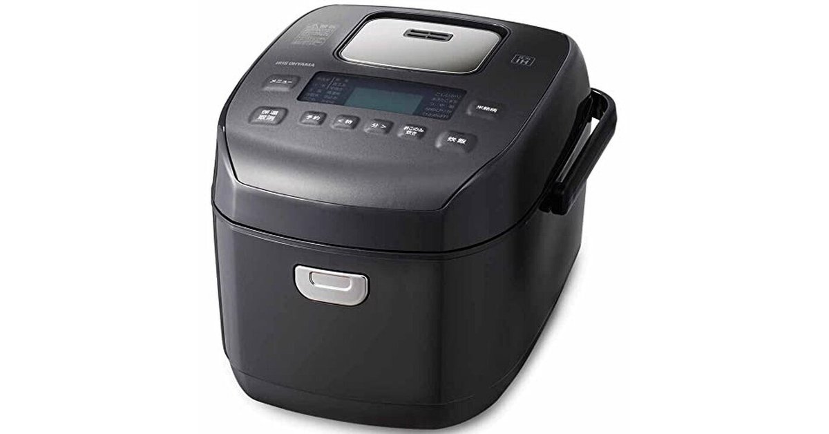 アイリスオーヤマ 炊飯器 圧力IH 5.5合 50銘柄炊き分け機能 極厚