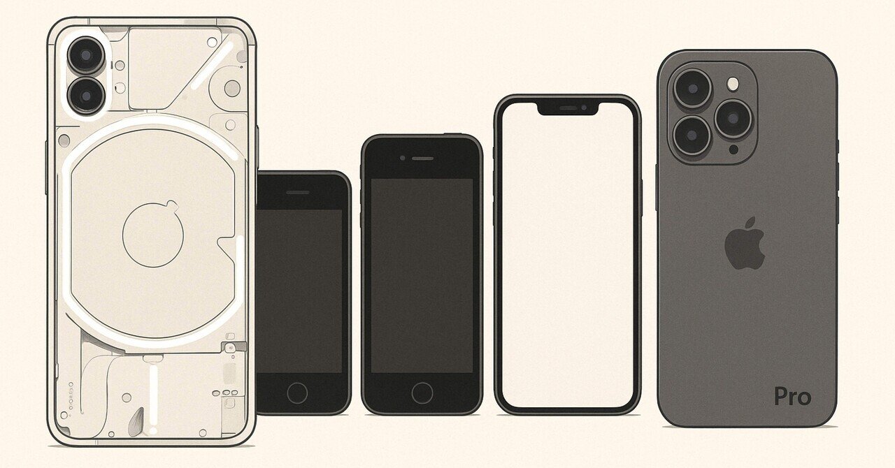 退屈なスマホに風穴を――Nothingの挑戦と、iPhoneを選び続ける