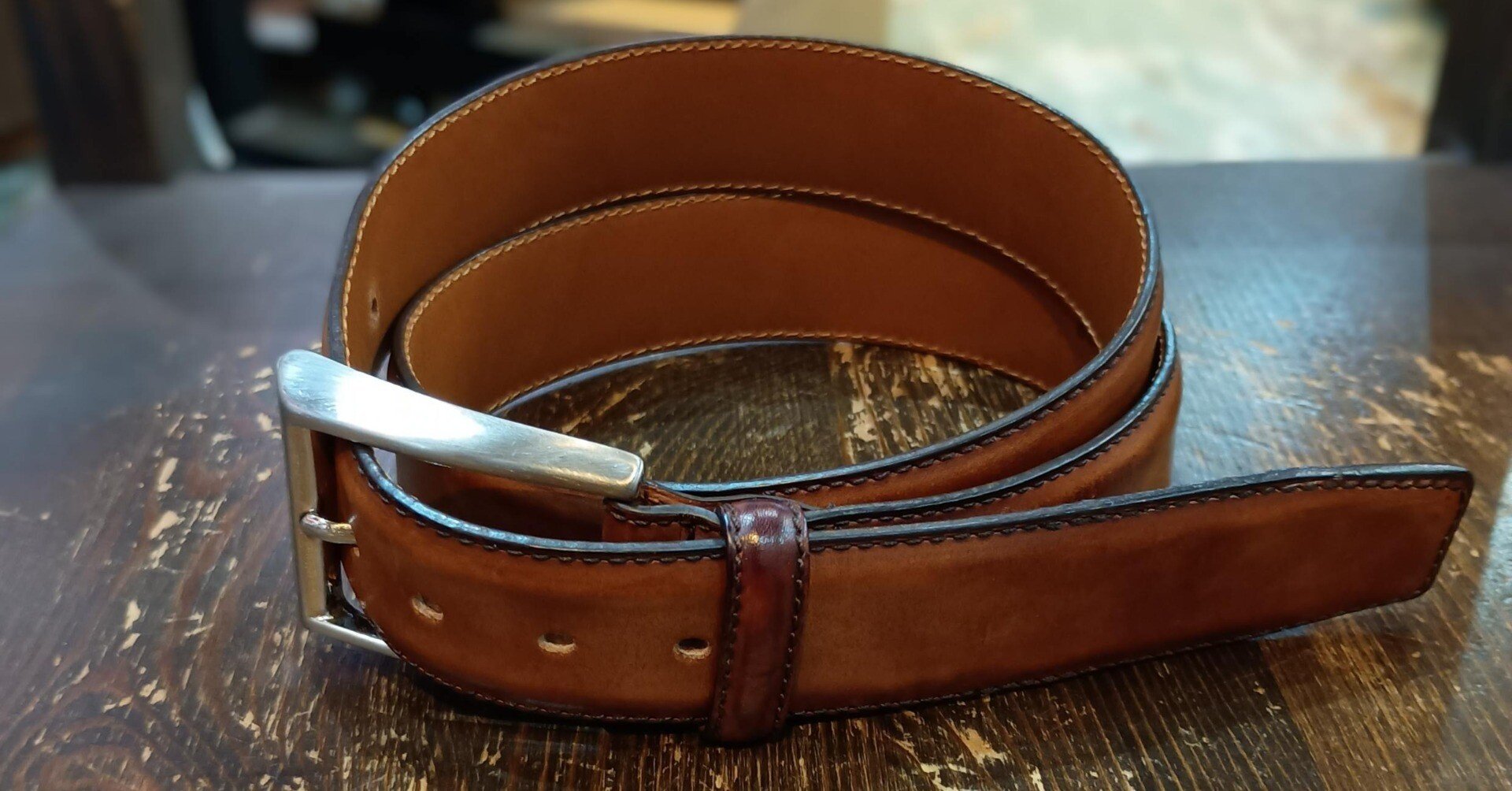 ベルトの長さ調整】MAGNANNI/マグナーニのベルトカット｜CREA Repair