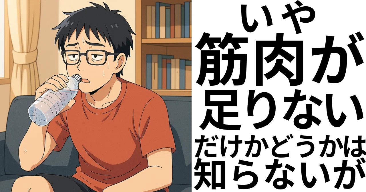 いや筋肉足りんだけかも知らんけど｜ナカダノnote
