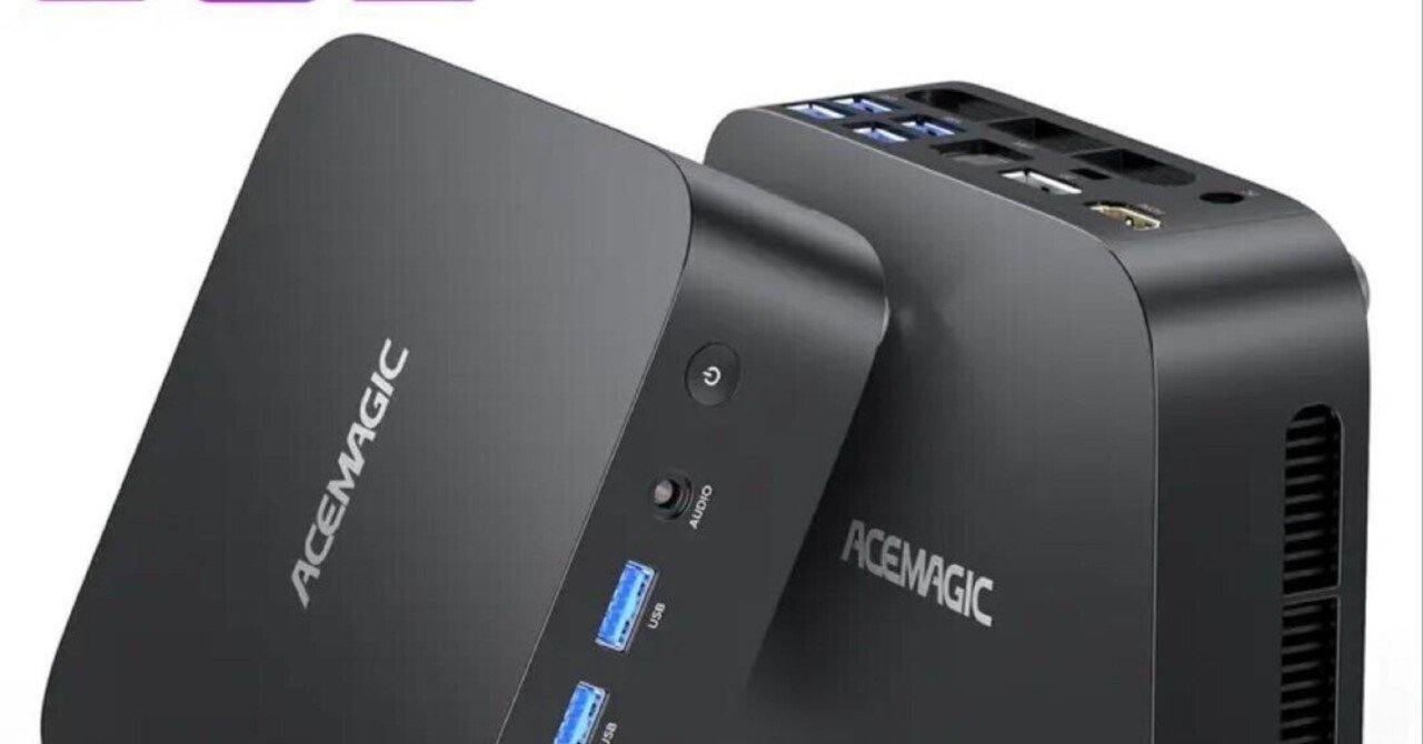 本日見つけた意外なレアモン!】ACEMAGIC Kron Mini K1 ミニPC