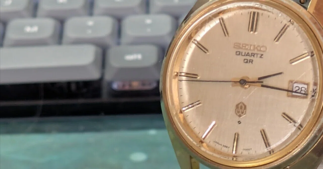 No.310 | Seiko | 3862-7001 | 金のデベソな時計｜とある猫好き