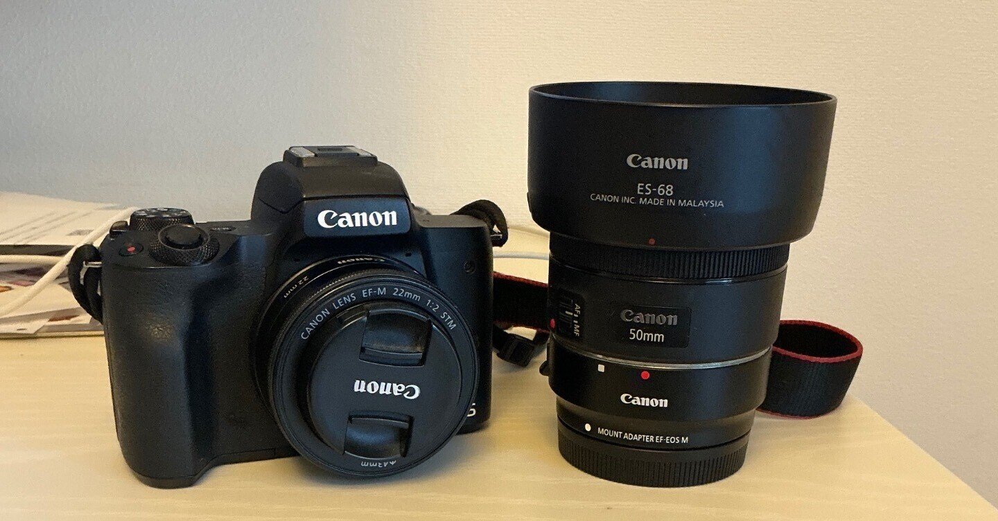 Canon EOS M3 収納ケースセット、望遠レンズ、単焦点レンズ付き Canon EOS M3 収納ケースセット、望遠レンズ、単焦点レンズ付き Canon