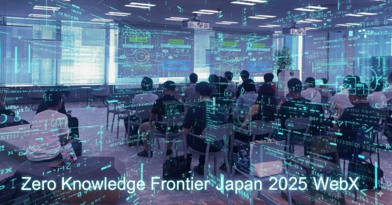 バズワードの先へ：WebX 2025でゼロ知識証明を解き明かす猛暑の中、さらに熱いテーマに迫る｜ストーンシステム｜Stone System