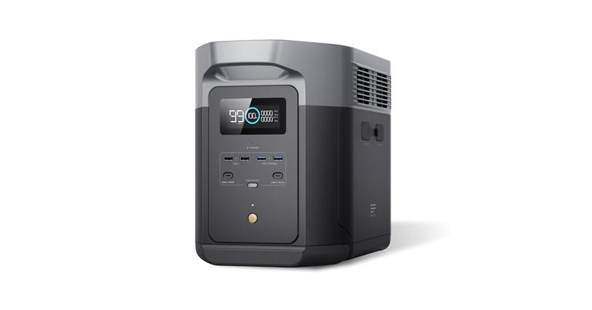 EcoFlow ポータブル電源 DELTA 2 Max 2048Wh 大容量をレビュー