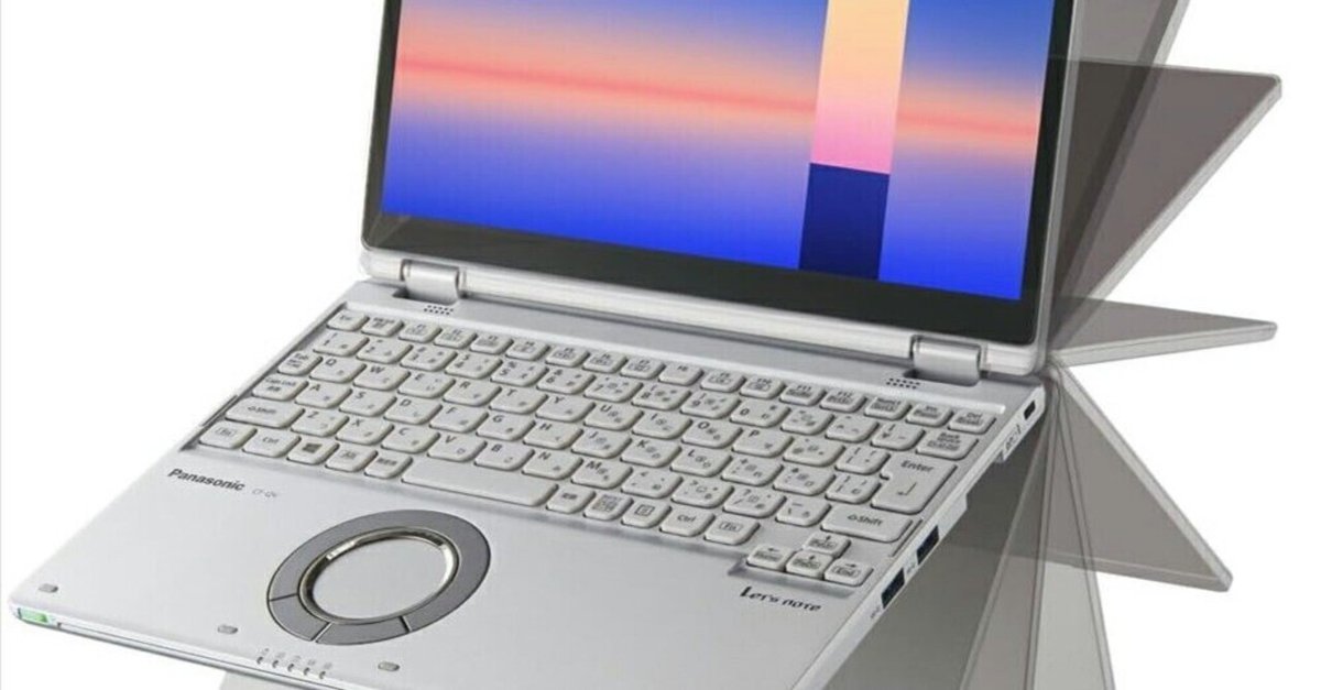 Panasonic レッツノート　CF‑QV9 使用時間464時間 Panasonic レッツノート CF‑QV9 使用時間464時間 Panasonic