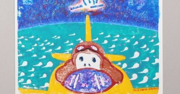 「ポセイドン様用」・山本容子さんの「シェイクスピアのソネット」限定 銅版 ポセイドン様用」・山本容子さんの「シェイクスピアのソネット