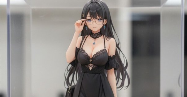 はにかみ彼女』ピロ水氏が描くメイド衣装の柊紗乃のフィギュア