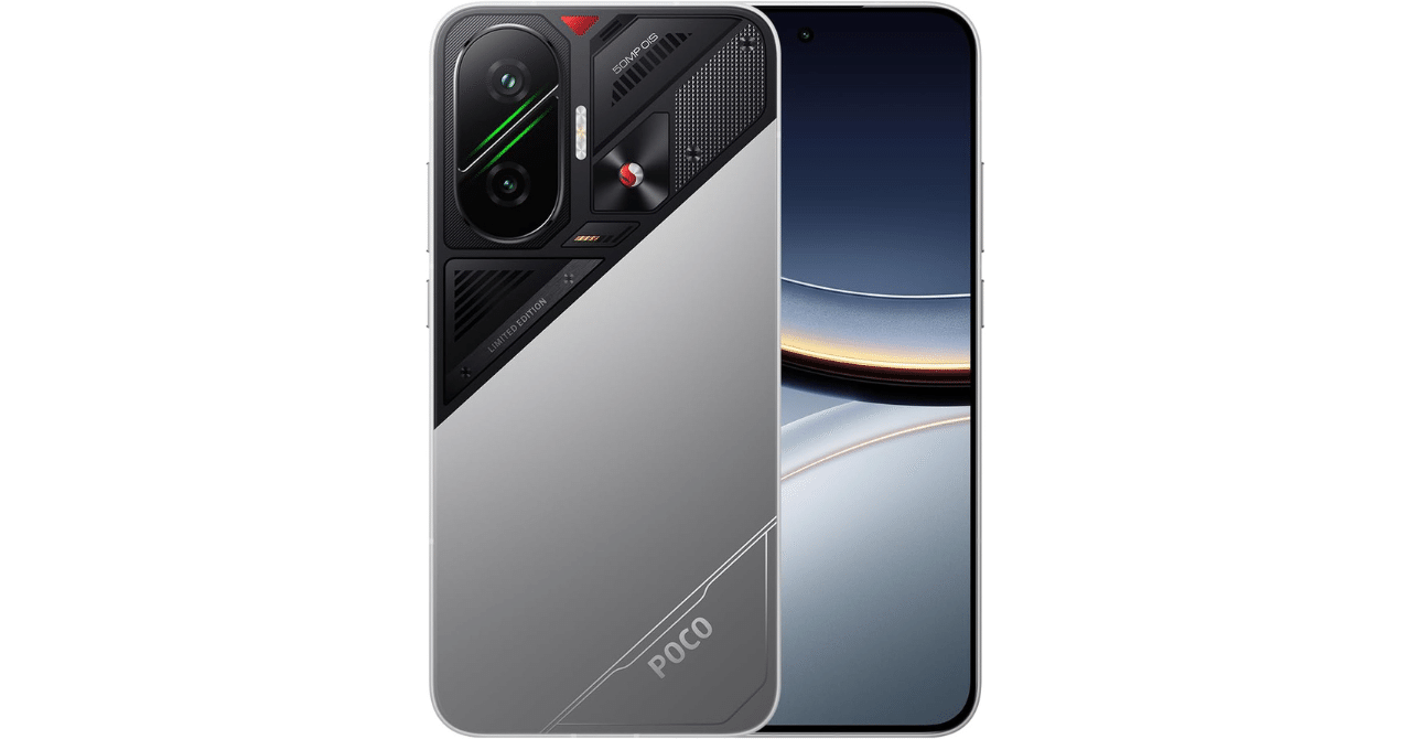 POCO F7 国内版シムフリースマートフォン　シルバー Xiaomi POCO F7 シルバー【RAM12GB/ROM512GB 国内版SIMフリー】|中古