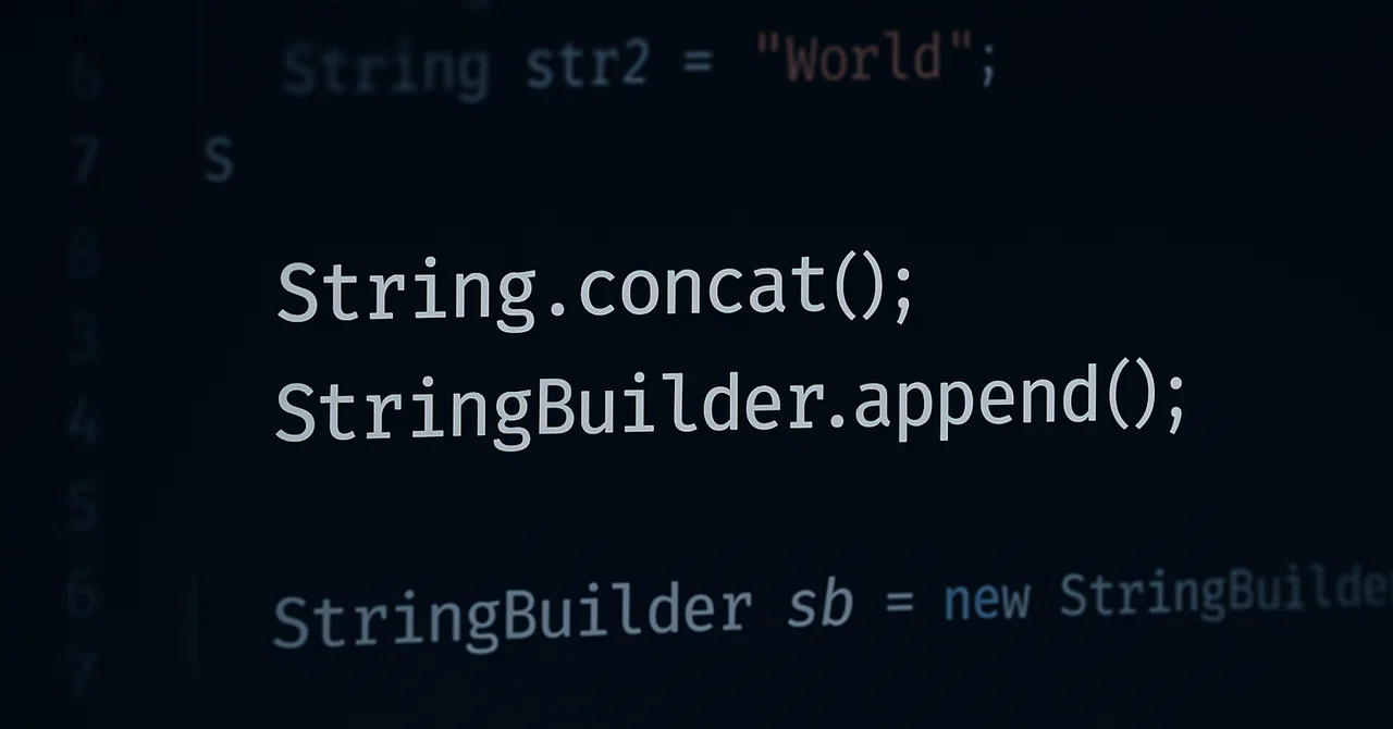 Java SE17 Silver 』 文字列連結の方法は+演算子だけじゃない!String.concat() とStringBuilder ...