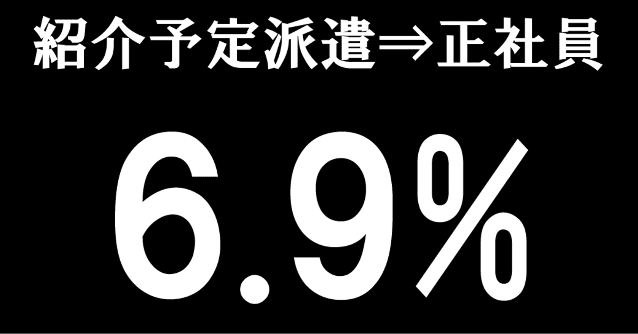 紹介予定派遣で正社員になるのは難しい 長瀬拓実 Note