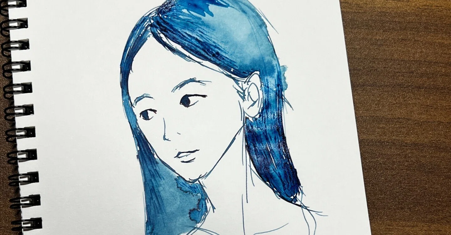 ガラスペン練習｜ナナオキ
