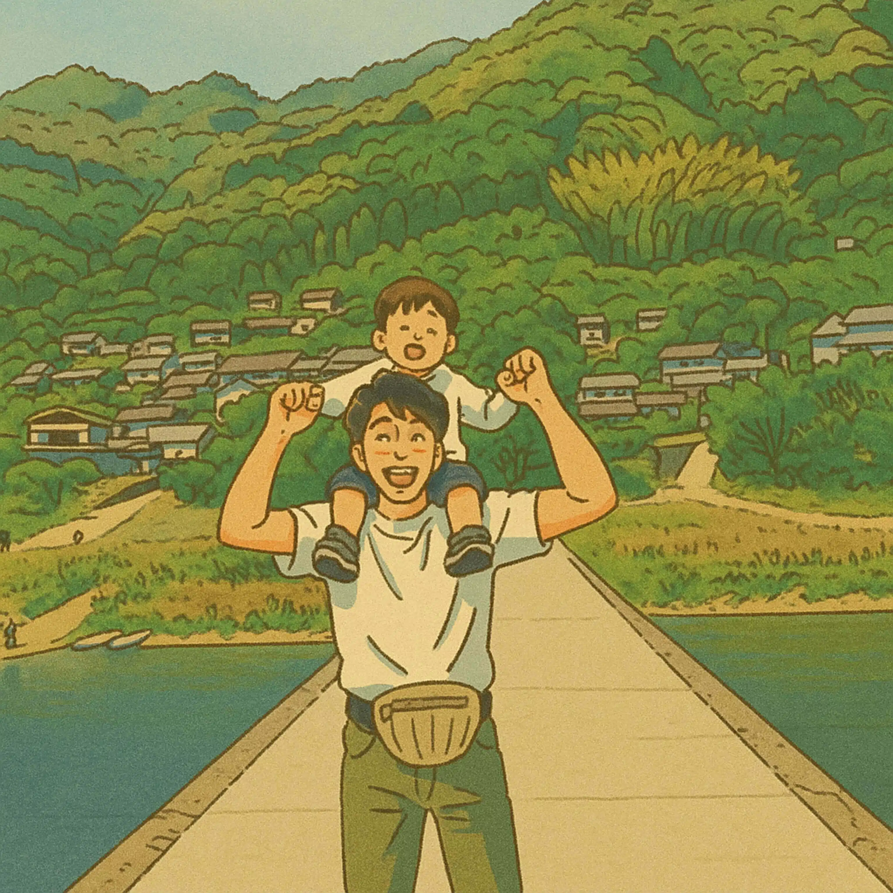 子煩悩パパ