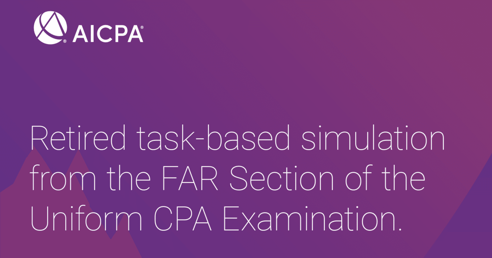 USCPA試験FARのTBS問題をAICPAが掲載＆解説｜どこ@USCPA（米国
