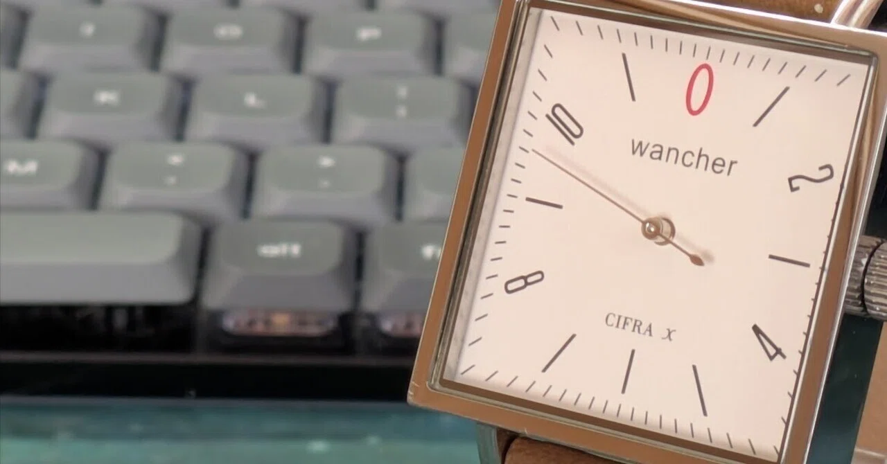 No.226 | wancher | cifra x | 日本素材＋中華生産のよくある時計｜と