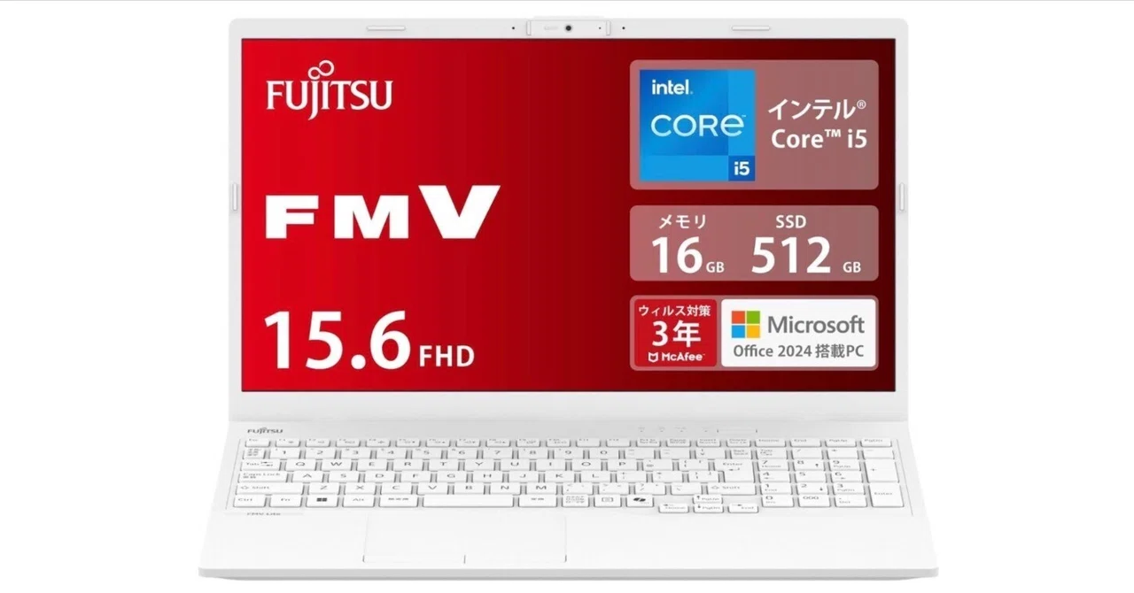 Fujitsu FMV Laptop 23% OFF!｜あかうさ📸