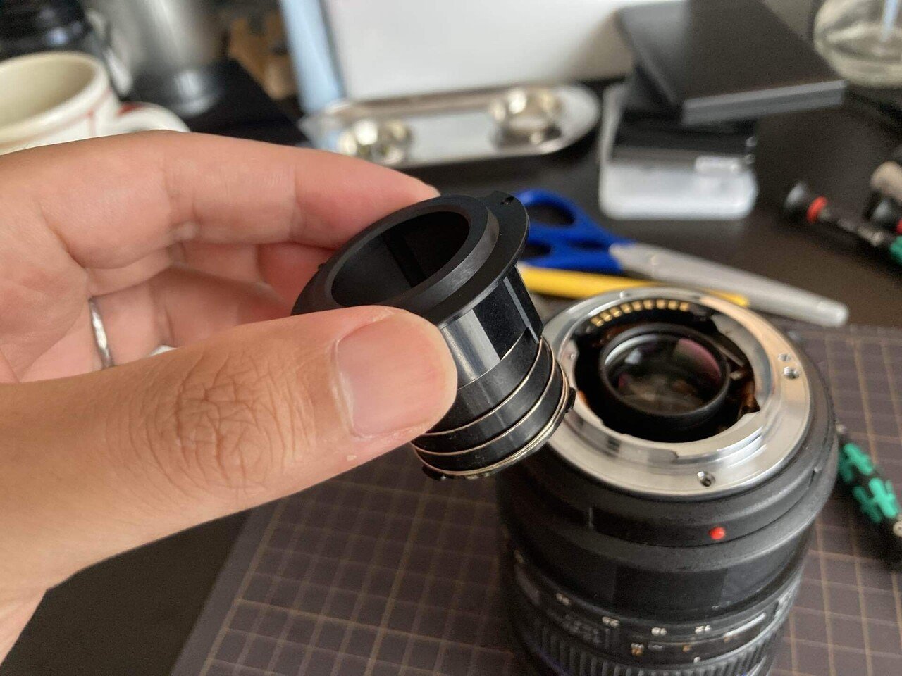 ジャンク】オリンパス ZUIKO DIGITAL ED 12-60mm F2.8-4.0 SWDのAF鳴き