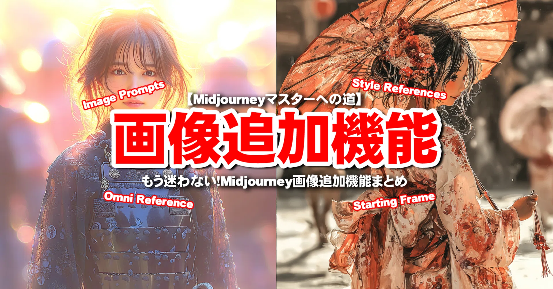 もう迷わない！Midjourney画像追加機能まとめ｜たかふみ