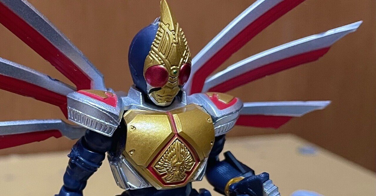 掌動 仮面ライダーブレイド ジャックフォーム〜金色の翼〜｜ゆー