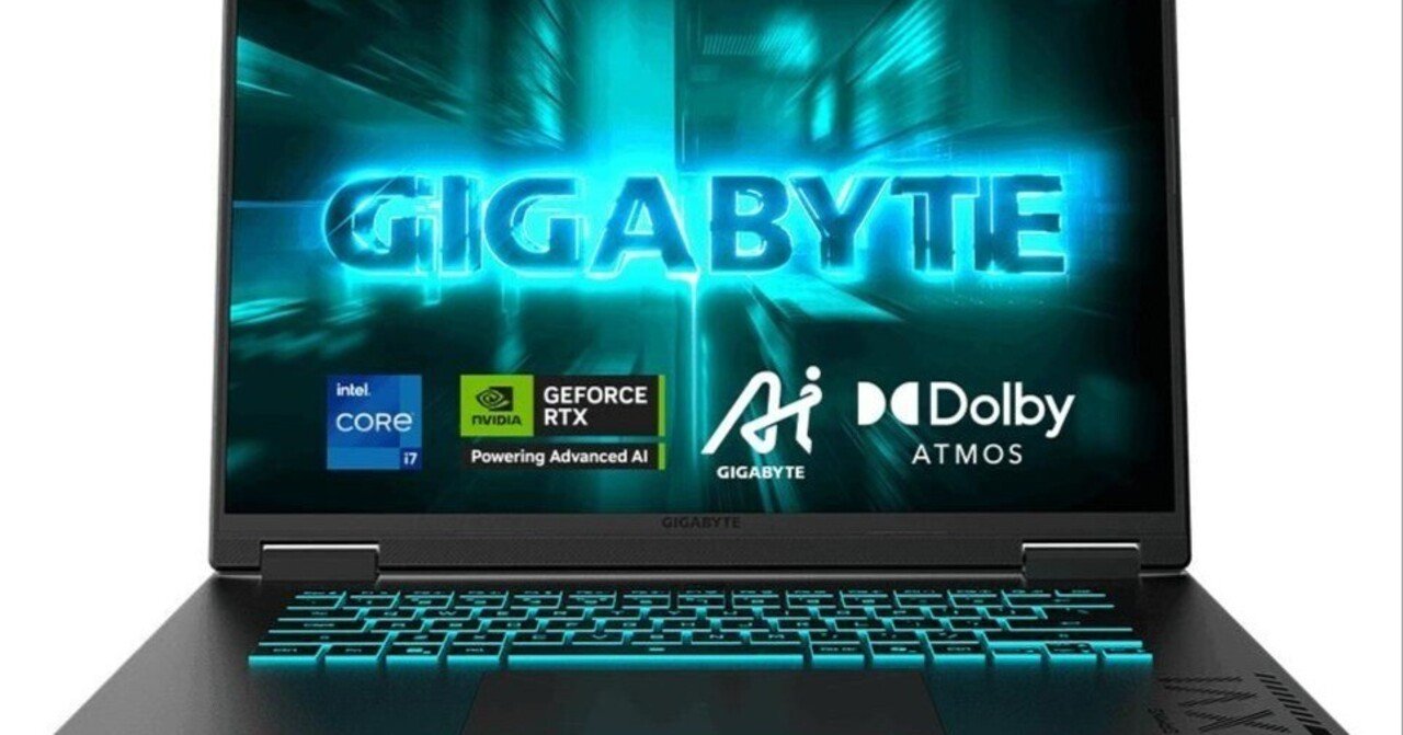 本日見つけた意外なレアモン!】GIGABYTE GAMING A16: RTX 5070搭載