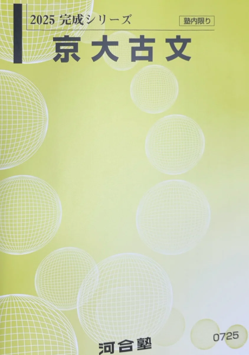 河合塾 2025 テキスト 完成シリーズ 文系 国立大学 東京大学 河合のテキストってどんな感じ？(完成シリーズ編)｜浪skyだった
