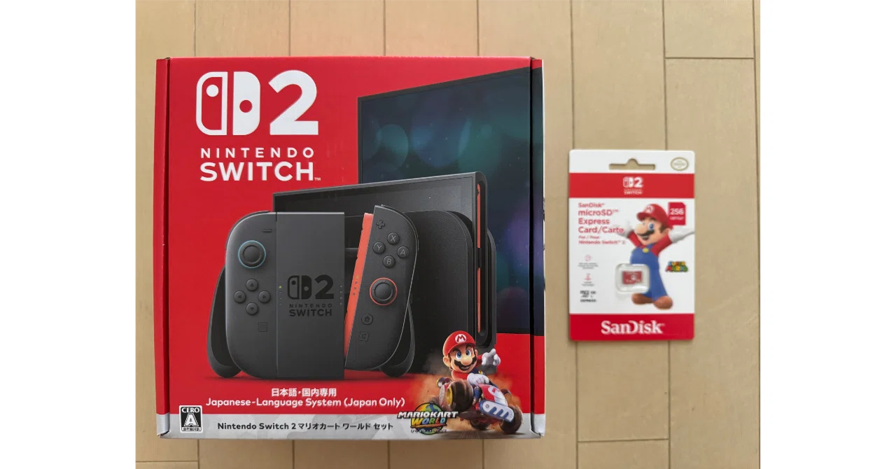 Nintendo Switch 2 が来ました 🎮｜wezardnet