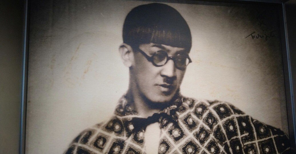 藤田嗣治、【エミリー・クレイン・シャドボーンの肖像（部分）】 藤田嗣治「エミリー・クレイン＝シャドボーンの肖像」 [70836474]の