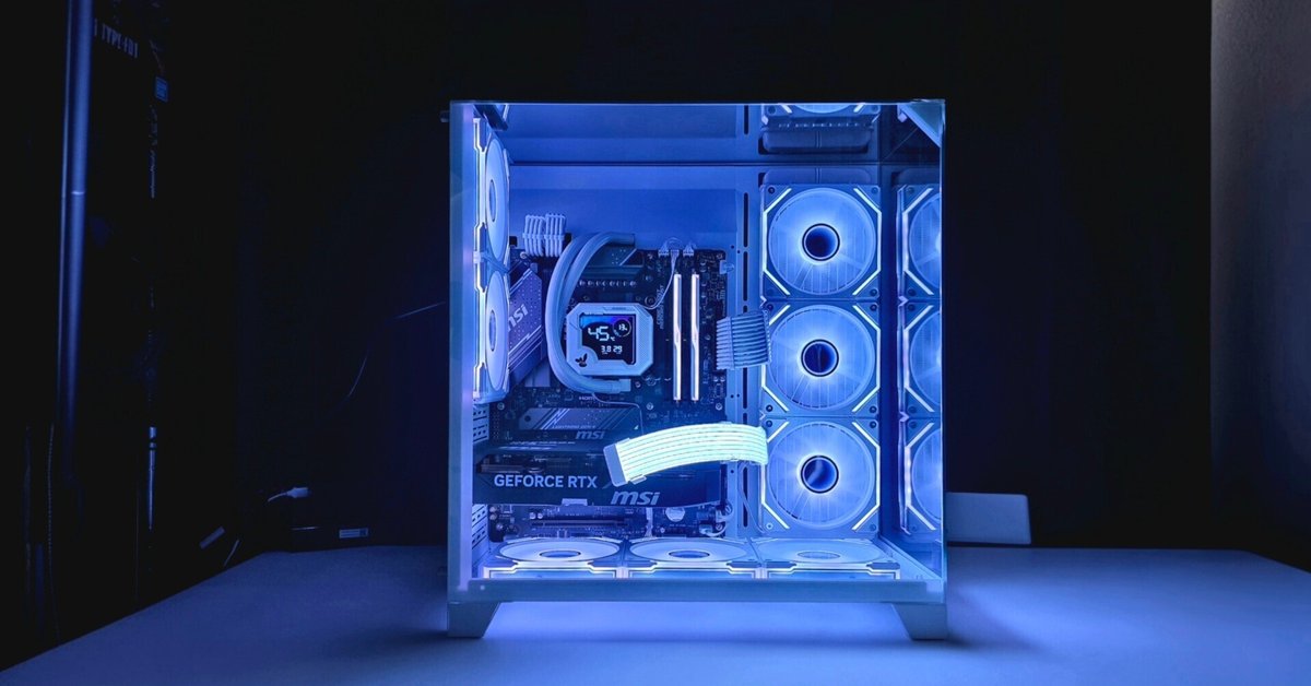 ゲーム・配信・VR・AI】光るゲーミングPC✨