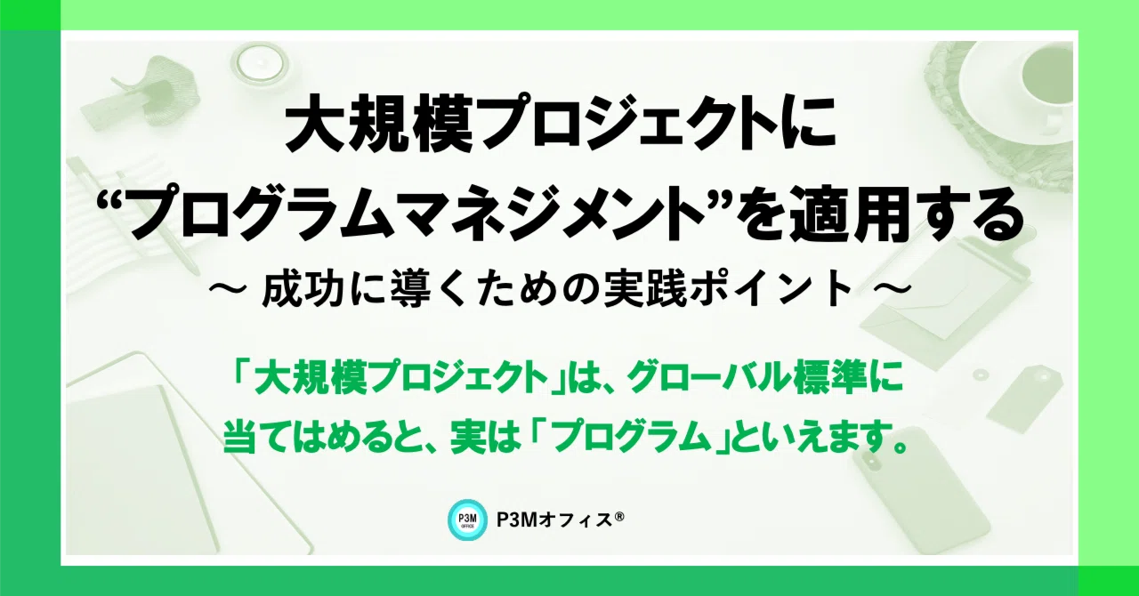 大規模プロジェクトに