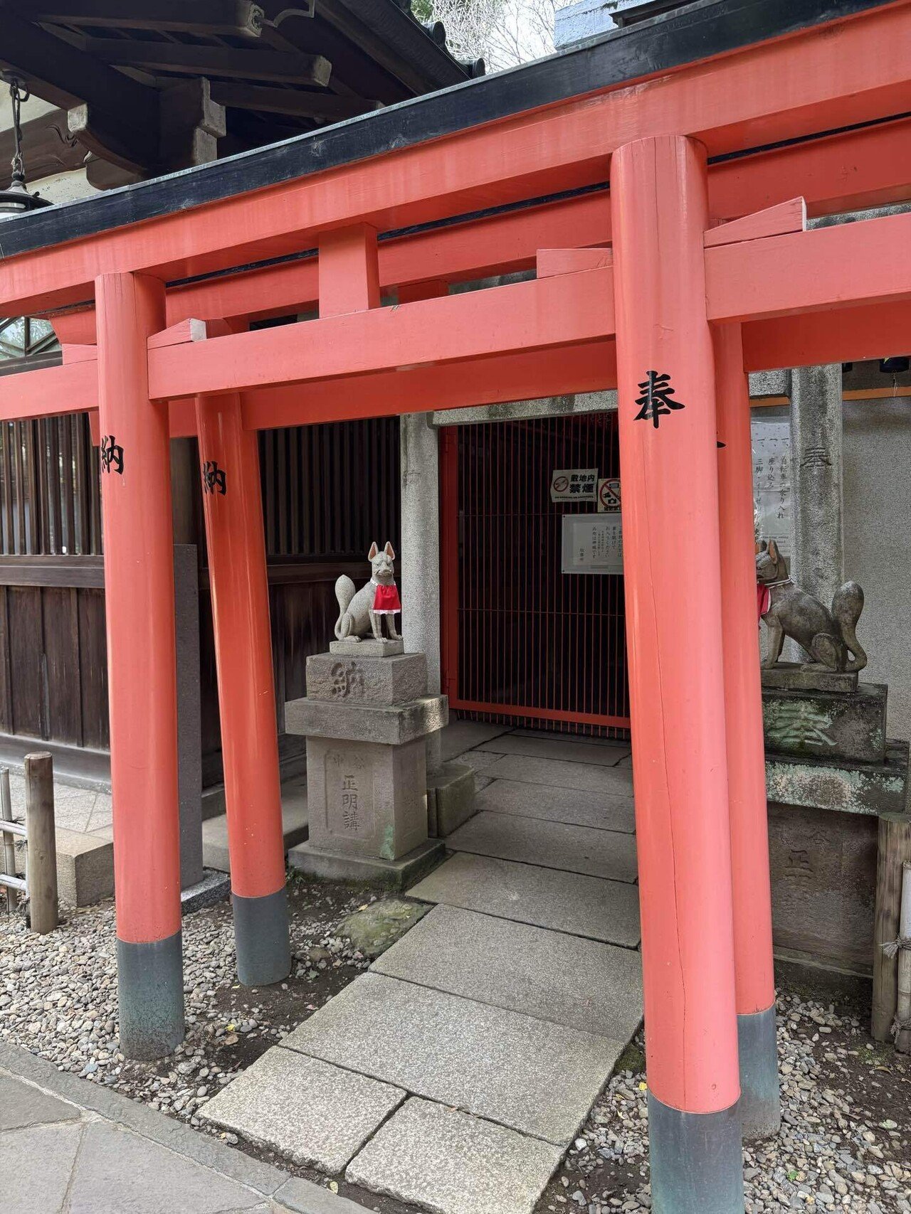 花園稲荷神社②旧跡忍岡稲荷｜福田博之