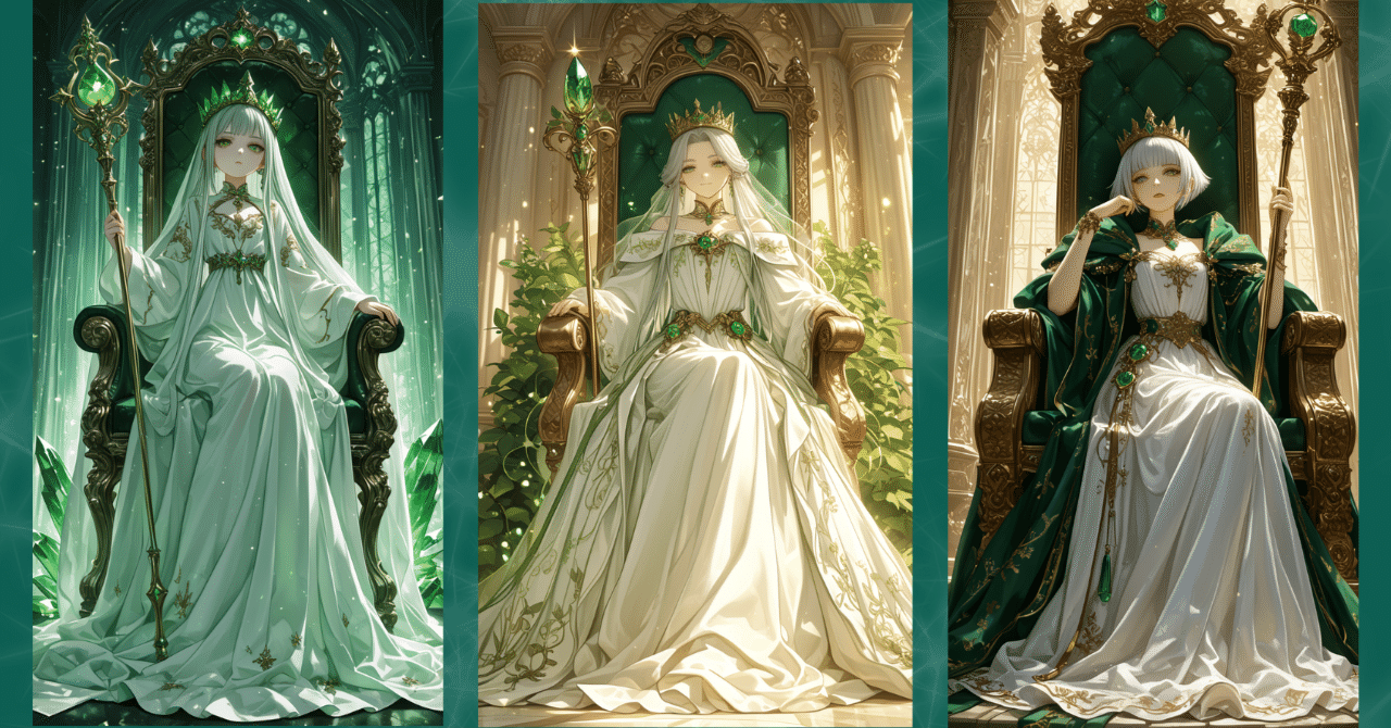 女王たちの座 × 白銀髪同盟／Thrones of the Queens × Silver