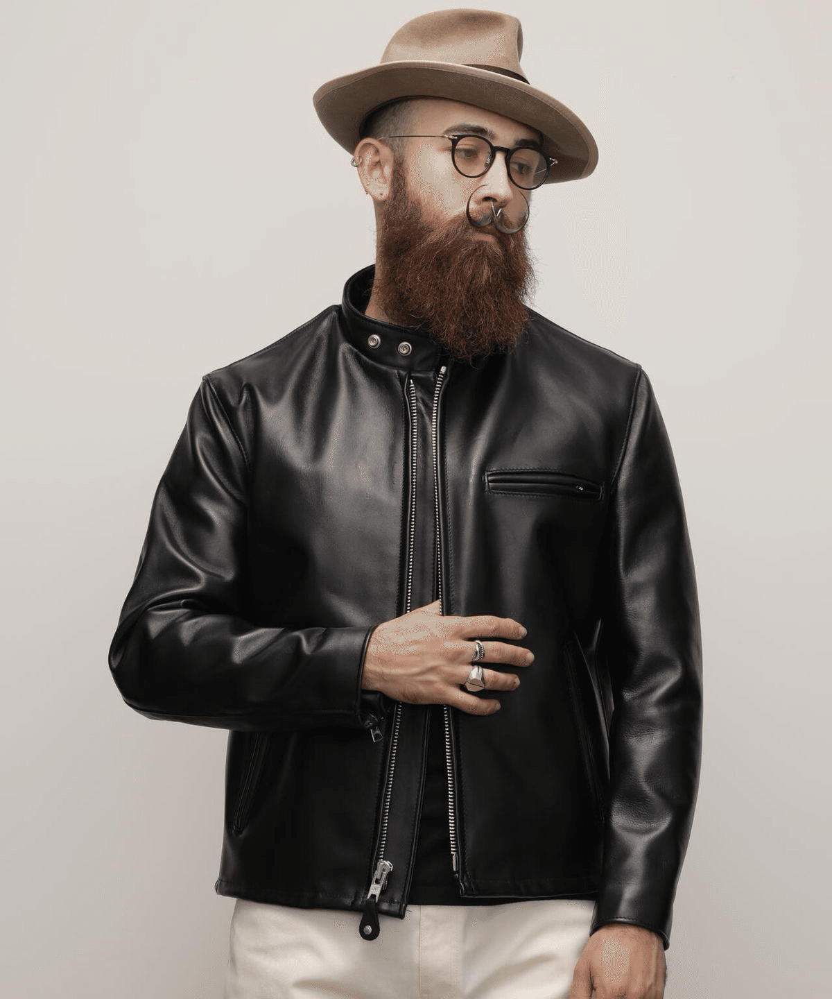 山羊革コート 1.0mmゴートスキン ヴィンテージスタイル サックコート