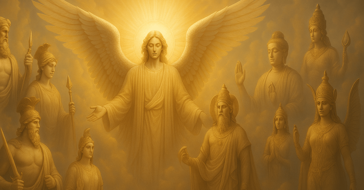 究極の愛と光」や「最高次の意識 6枚の翼を持つ熾天使セラフィム