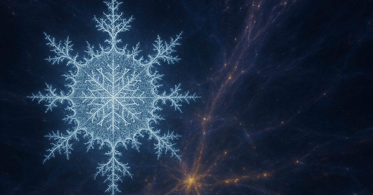 わが宇宙への空想 フラクタルとしての宇宙 - 2025-08｜桜川 悠｜Sakuragawa Yuu｜note