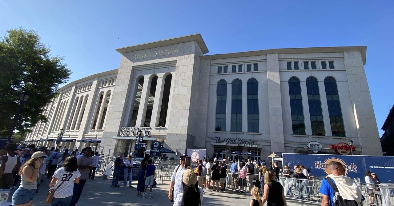 ヤンキースタジアム初潜入！夢の場所はやっぱり桁違いだった【MLB観戦