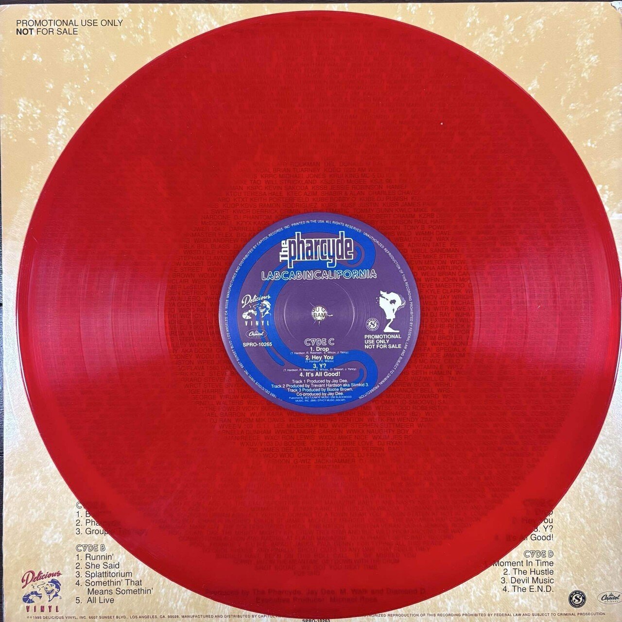 THE PHARCYDE runnin’ (オリジナルプレス) The Pharcyde / Lobcabincalifornia｜HIP HOP JUNKIEEES